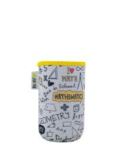 Kivanta Schulset-Accessoires: Isolierh&uuml;lle + M&auml;ppchen + Verschluss &quot;Mathematics&quot;