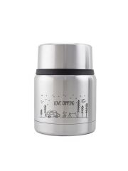 Kivanta Edelstahl Isolierbehälter 350 ml mit Becher | LOVE CAMPING