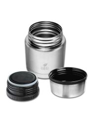 Kivanta Edelstahl Isolierbehälter 350 ml mit Becher | LOVE WATER (Wal)