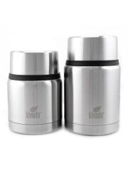 Kivanta Edelstahl Isolierbeh&auml;lter 350 ml mit Becher - LOVE SPACE (Rakete)