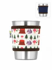 Kivanta Sleeve für Trinkbecher 300 ml - Woodland
