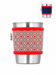 Kivanta Sleeve für Trinkbecher 300 ml - Retro Point