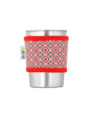 Kivanta Sleeve für Trinkbecher 300 ml - Retro Point