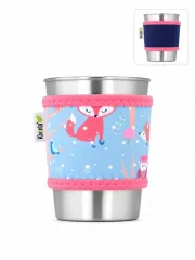 Kivanta Sleeve für Trinkbecher 300 ml - Tiere im Winter