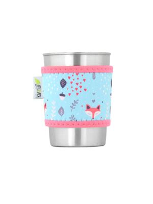 Kivanta Sleeve für Trinkbecher 300 ml - Pastel Fox