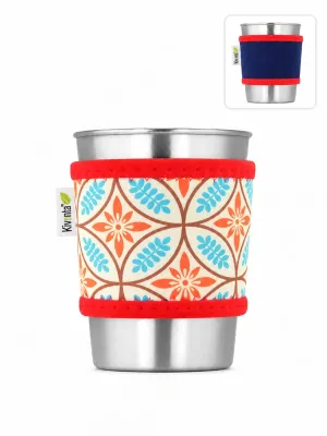 Kivanta Sleeve für Trinkbecher 300 ml - Paisley