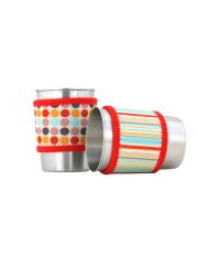 Kivanta Sleeve f&uuml;r Trinkbecher 300 ml - Stripes