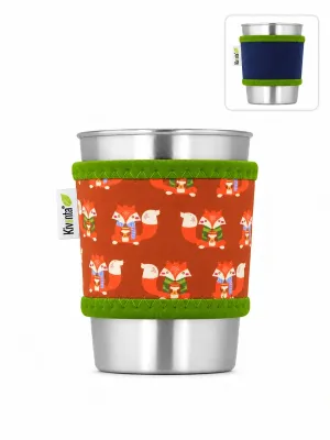 Kivanta Sleeve für Trinkbecher 300 ml - Fuchs
