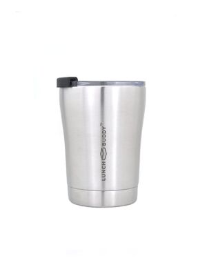 LunchBuddy isolierter Kaffeebecher 250 ml - Edelstahl Natur