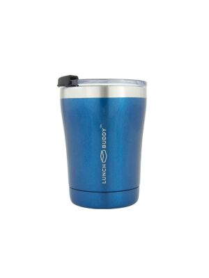 LunchBuddy isolierter Kaffeebecher 250 ml - Blau