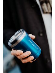 LunchBuddy isolierter Kaffeebecher 250 ml - Blau