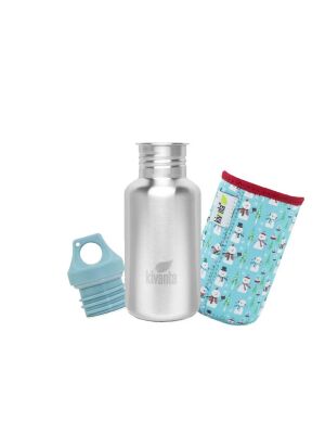 Kivanta kleines Schulset 500 ml - Snowman
