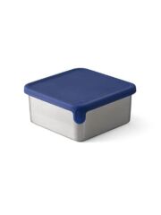 PlanetBox Big Square Dipper (Launch &amp; Shuttle) mit Silikondeckel - Navy