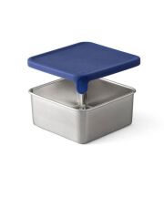 PlanetBox Big Square Dipper (Launch &amp; Shuttle) mit Silikondeckel - Navy