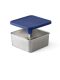 PlanetBox Big Square Dipper (Launch & Shuttle) mit Silikondeckel - Navy