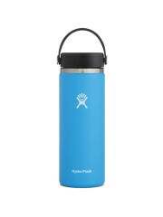 Hydro Flask 20 oz (591 ml) Wide Mouth isolierte Trinkflasche mit Flex Cap - Pacific