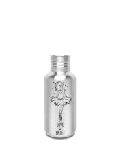 Kivanta 500 ml Edelstahl Trinkflasche LOVE BALLETT...