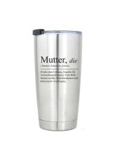 Kivanta Edelstahl isolierter Trinkbecher 300 ml - Mutter / Heldin ohne Umhang