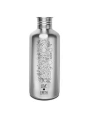 Kivanta 1200 ml Edelstahl Trinkflasche (ohne Deckel) | LOVE EARTH (Reduce)