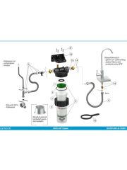 Carbonit Untertischfilter VARIO-HP Classic inkl. NFP Premium-9 und Wasserhahnsatz 8