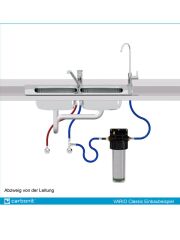 Carbonit Untertischfilter VARIO-HP Classic inkl. NFP Premium-9 und Wasserhahnsatz 8