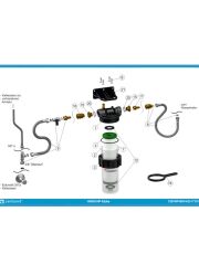 Carbonit Untertischfilter VARIO-HP K&uuml;che inkl.Filterpatrone NFP Premium-9