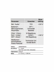 Carbonit - Aktivkohle-Filterpatrone NFP-Premium-9 (single packaging)