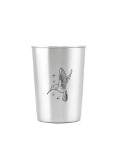 LunchBuddy Edelstahl Trinkbecher 300 ml | LOVE BIRDS (Kolibri)
