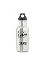 Kivanta 500 ml Edelstahl Trinkflasche + Loop in der "NADA" Sonderedition + GRATIS Sport Cap 3.0