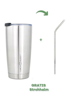 LunchBuddy isolierter Kaffeebecher XL 570 ml - Edelstahl...