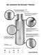 Kivanta 1200 ml Edelstahl Trinkflasche (ohne Deckel) | LOVE WATER (Qualle)