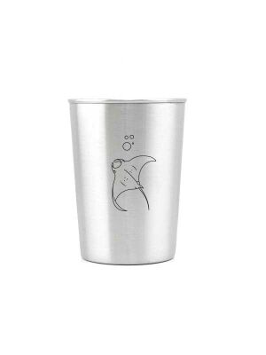LunchBuddy Edelstahl Trinkbecher 300 ml | LOVE WATER (Manta)