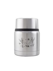 Kivanta Edelstahl Isolierbehälter 350 ml mit Becher - Kolibri Edition