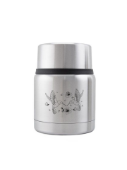 Kivanta Edelstahl Isolierbehälter 350 ml mit Becher - Kolibri