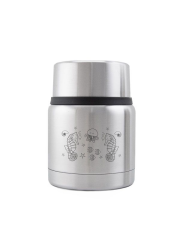 Kivanta Edelstahl Isolierbehälter 350 ml mit Becher | LOVE WATER (Seepferd)