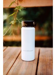 LunchBuddy Wide to go M Edelstahl-Isolierflasche 530 ml | Mix &amp; Match | Ozeanblau