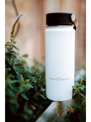 LunchBuddy Wide to go M Edelstahl-Isolierflasche 530 ml | Mix &amp; Match | Ozeanblau
