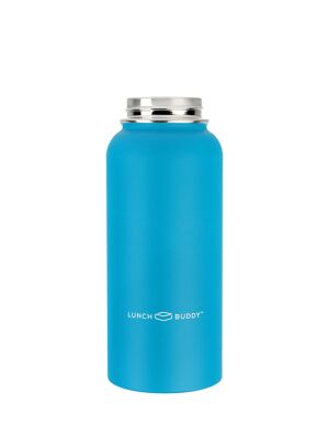 LunchBuddy 940 ml Wide XL Isolierflasche (Mix&Match) - Ozeanblau