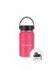 LunchBuddy 350 ml Wide S Isolierflasche "to go" mit Uni-Deckel + Gratis Step Deckel | Pink