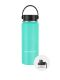 LunchBuddy 530 ml Wide S Isolierflasche "to go" mit Uni-Deckel + Gratis Step-Deckel - Mint