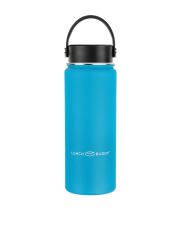 LunchBuddy 530 ml Wide M Isolierflasche "to go" mit Uni-Deckel - Ozeanblau