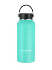 LunchBuddy 940 ml Wide "to go XL" Isolierflasche mit Uni-Deckel - Mint