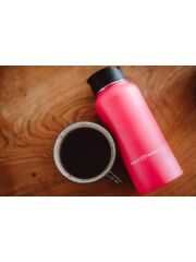 LunchBuddy 940 ml Wide &quot;to go XL&quot; Isolierflasche mit Uni-Deckel - Pink