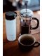 LunchBuddy 350 ml Wide "Kaffee" Isolierflasche mit Kaffee-Deckel - Gletscherblau