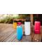 LunchBuddy Wide M Edelstahl-Isolierflasche 530 ml | Kaffee-Deckel | Gletscherblau