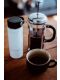 LunchBuddy 530 ml Wide "Kaffee M" Isolierflasche mit Kaffee-Deckel - Frostweiß