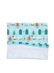 Kivanta Bandana / Loop-Schal (Kinder) - Camping (blau)