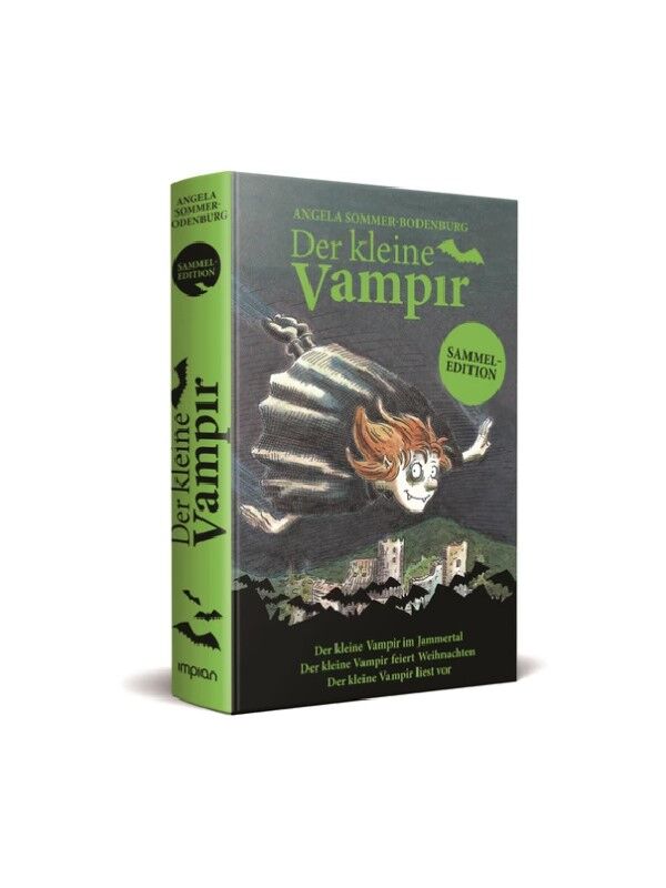 Kinderbuch - Der kleine Vampir Sammeledition - Der kleine Vampir im Jammertal / Der kleine Vampir feiert Weihnachten / Der kleine Vampir liest vor