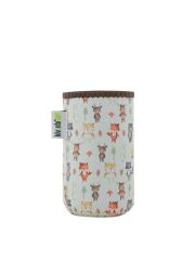 Kivanta Isolierhülle 500 ml + Loopschal / Bandana - Forest Animals