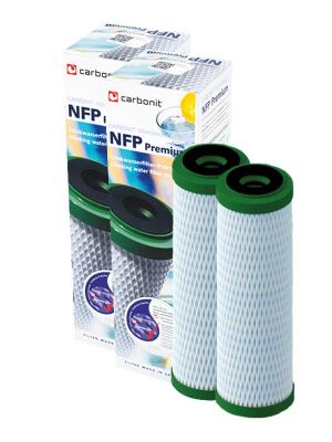 Carbonit 2er Set Aktivkohle-Filterpatrone NFP Premium D-9